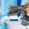 Automatic Continuous Firing Water Gun Large Capacity Water Gun Summer Pool Toy Electric Watergun with Lighting Outdoor Toy 4