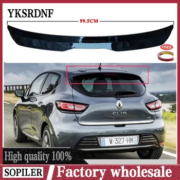 Per Renault Clio 4 Spoiler 2012 2013 2014 2015 2016 2017 2018 2019 Spoiler fibra ala posteriore Top Car-styling Auto Car Styling Cup