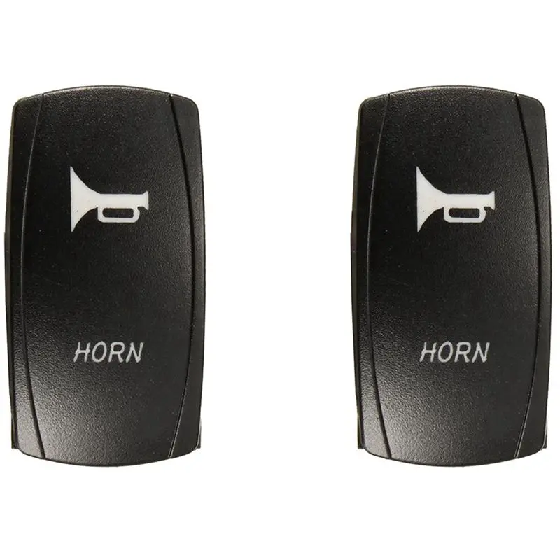 

Новинка 2 шт. мгновенный автомобильный лодочный морской светодиодный сигнал колокольчик лазерный Переключатель 12 В 24 В, красный и зеленый