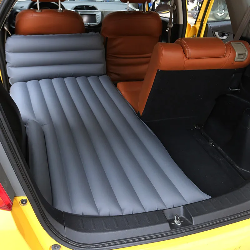 Flocking air mattress 64 points SUV car air mattress rear seat car sleeping artifact small single bed