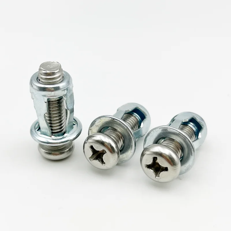 Jacknut M4 M5 M6 Petal Rivet Lock Screw Nut Expansion Clamp Bolt Riveter Fixed License Plate screw bolt nut set rivet nut plier set rivet nut plier kit rivet nut gun hex nuts assortment kit For Car