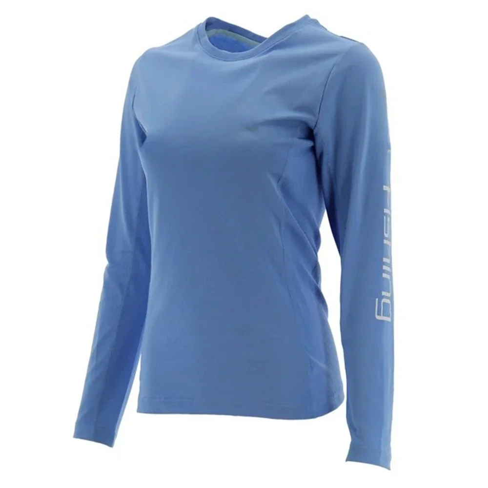 Fishing Shirts Women Summer Outdoor Sports Long Sleeve Performance Fishing Hoodie Uv Protection Jersey Gear