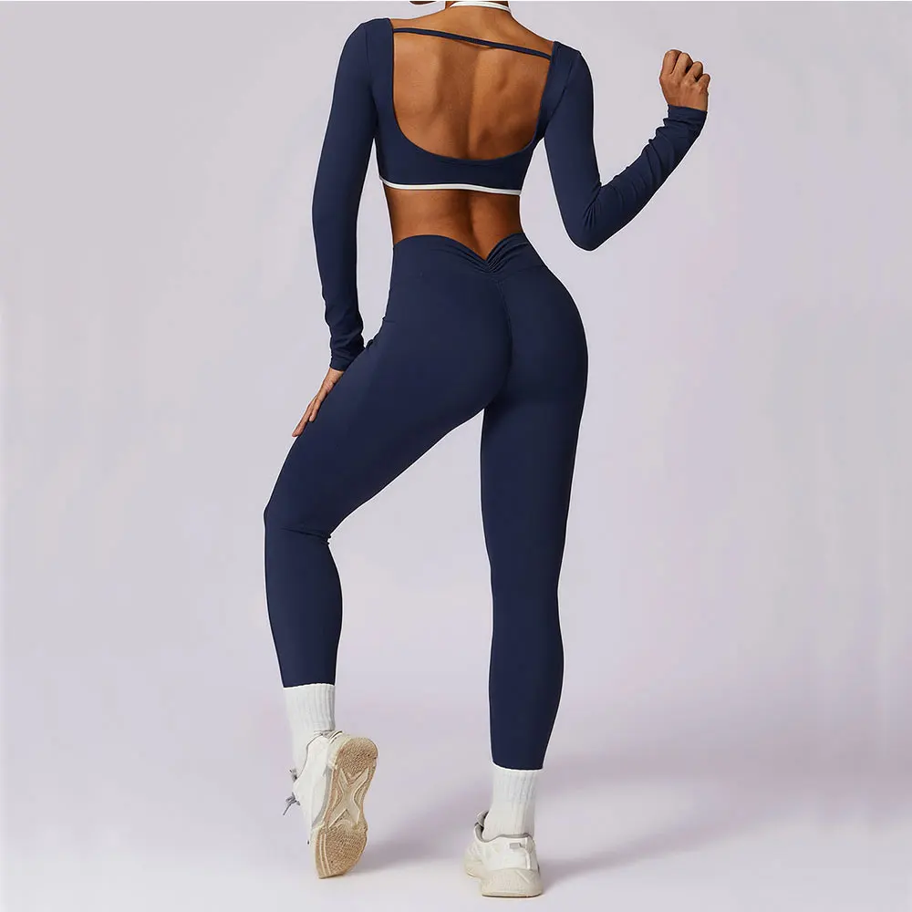 2 Pezzi Tuta Da Allenamento Da Donna Set Da Yoga Abbigliamento Sportivo