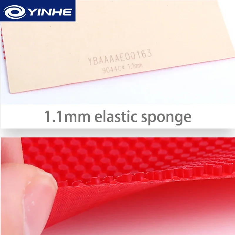 YINHE Super Kim OX Long Pimple Table Tennis Rubber Pimples Out With 1.1mm Sponge Off-table Chop Ping Pong Rubber ITTF Approved table tennis rubber,table tennis equipment