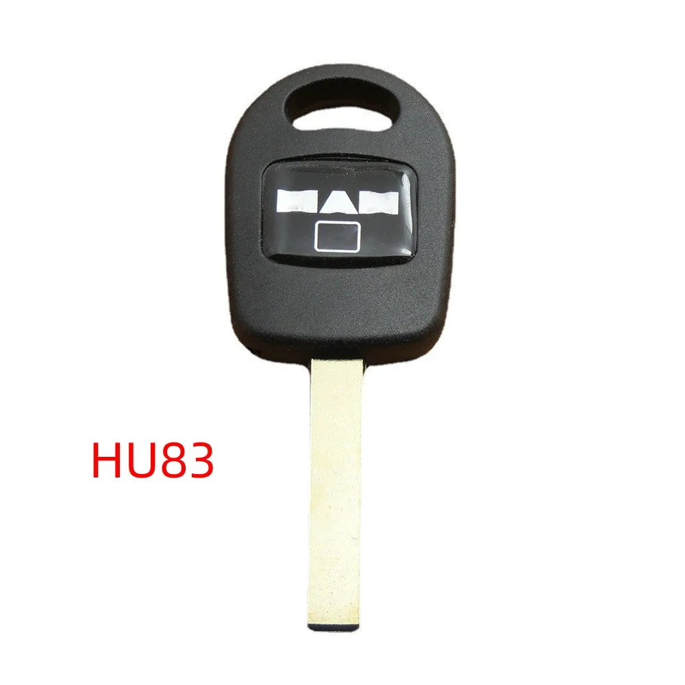 keychannel 10/20/30/50pcs Transponder Car Key ID46/4A Chip Key Spare Chip Key Shell for Peugeot Citroen Key With HU83 Key Blade