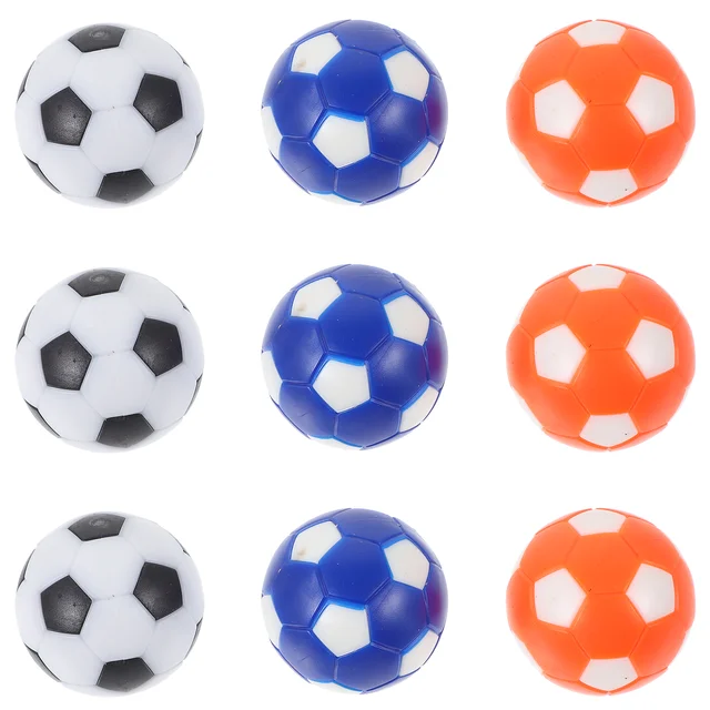 Children's Mini Table Football Machine Accessories 28mm Color Model Foosball Game Supplies Soccer Balls Footballs Desk New