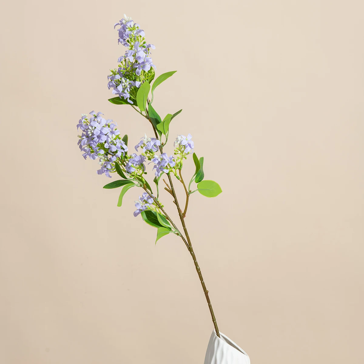 Elegant Silk Lilac Flowers Bridal Bouquet for Weddings and Home Décor