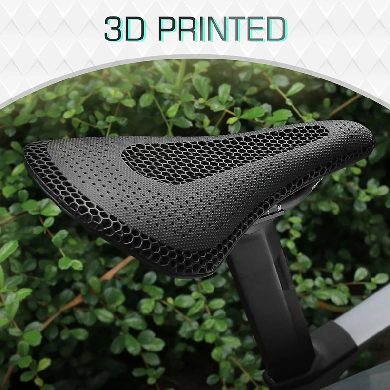 RYET Sella per bici stampata in 3D completamente in carbonio 245mm * 143MM 162g 7*9mm Sedile per bicicletta stampato in carbonio 3D MTB Ghia Sella da strada Parti della bici  18