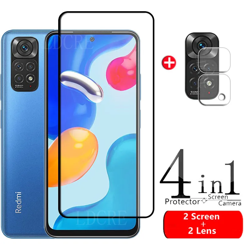 

Стекло для Xiaomi Redmi Note 11S для Redmi Note 11S закаленное стекло полное покрытие 9H Защита экрана для Redmi Note 11S стекло для объектива