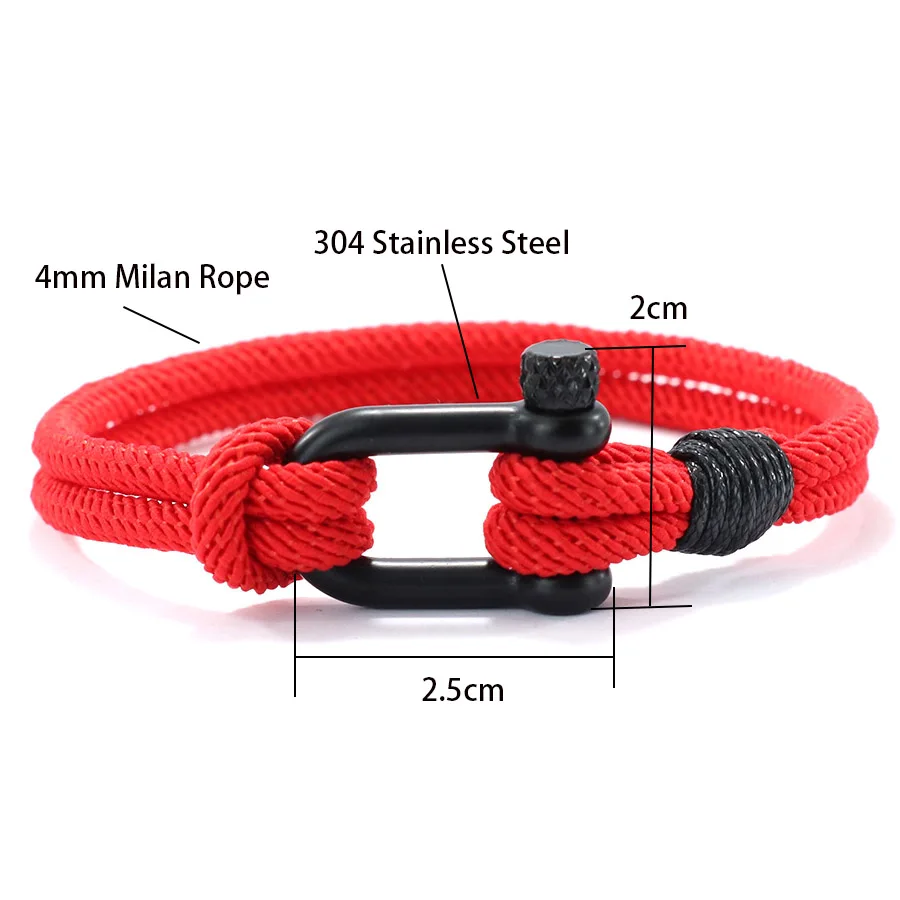 Handcrafted Milan Braided Rope Bracelet with Vachette Clasp