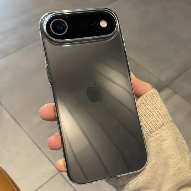 Luxury Ultra-Thin Transparent Glossy Smartphone Case
