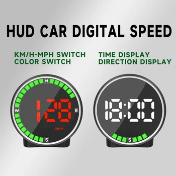 Utilizzo del cruscotto dell'auto Tachimetro per auto Tachimetro a LED Installazione facile Funzione pratica e affidabile per la visualizzazione della velocità