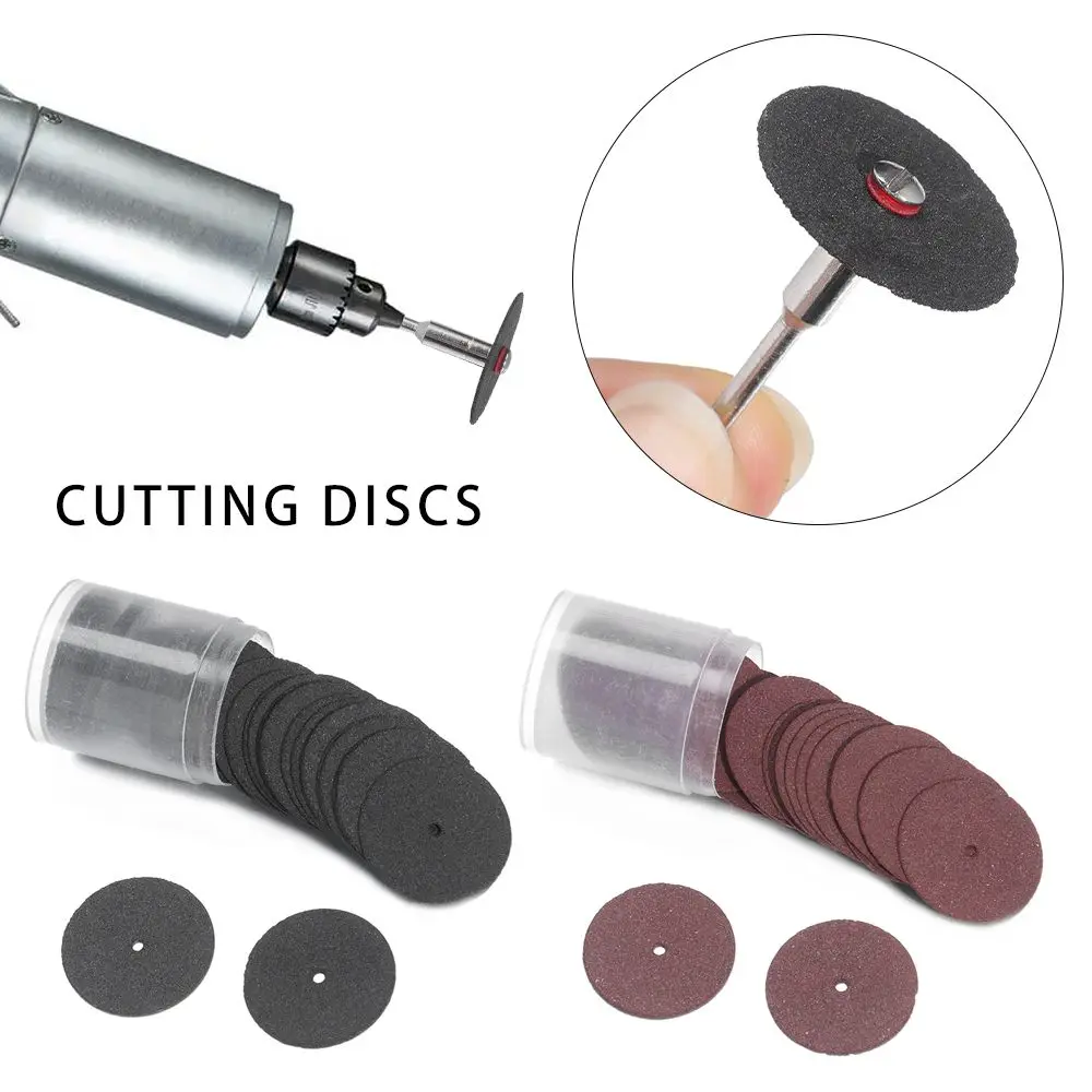 36pcs 25mm Abrasive Disc Cutting Discs Reinforced Cut Off Grinding Wheels Rotary Blade Disc Tool For Dremel Accessories cutting disc grinding disc grinding wheel