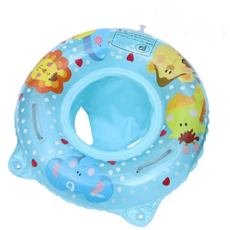 Swim Ring Baby Seat Float Double Handle Safety Inflatable Infant Kids Swimming Pool Rings Water Toys Swim Circle For Kids Sipply 3