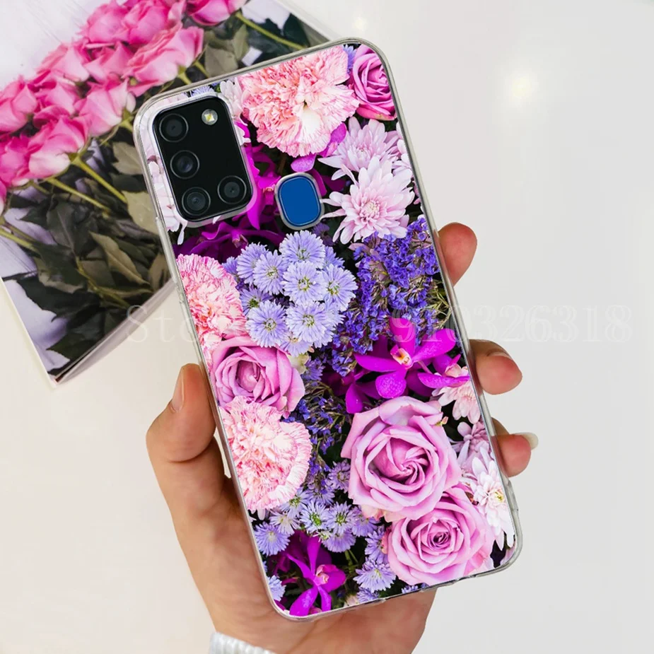 Stylish Painted Soft Slim Phone Case with Bumper
