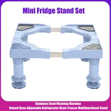 

Washing Machine Stand Refrigerator Raised Base Dryer Holder Home Appliance Mobile Shelf Organizer Bathroom Kitchen Accessories