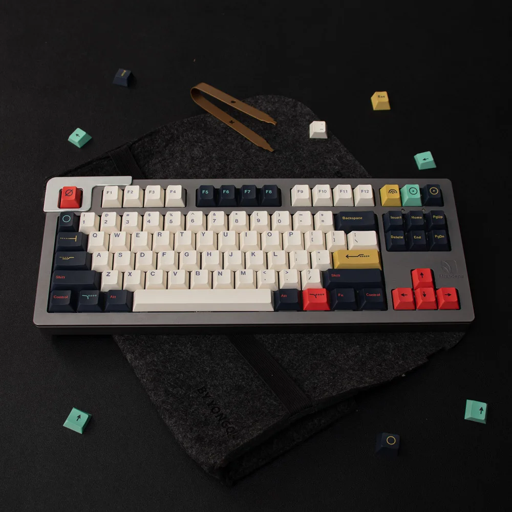 139 Chaves, Cherry Keycap, DYE-SUB, Inglês, Personalidade