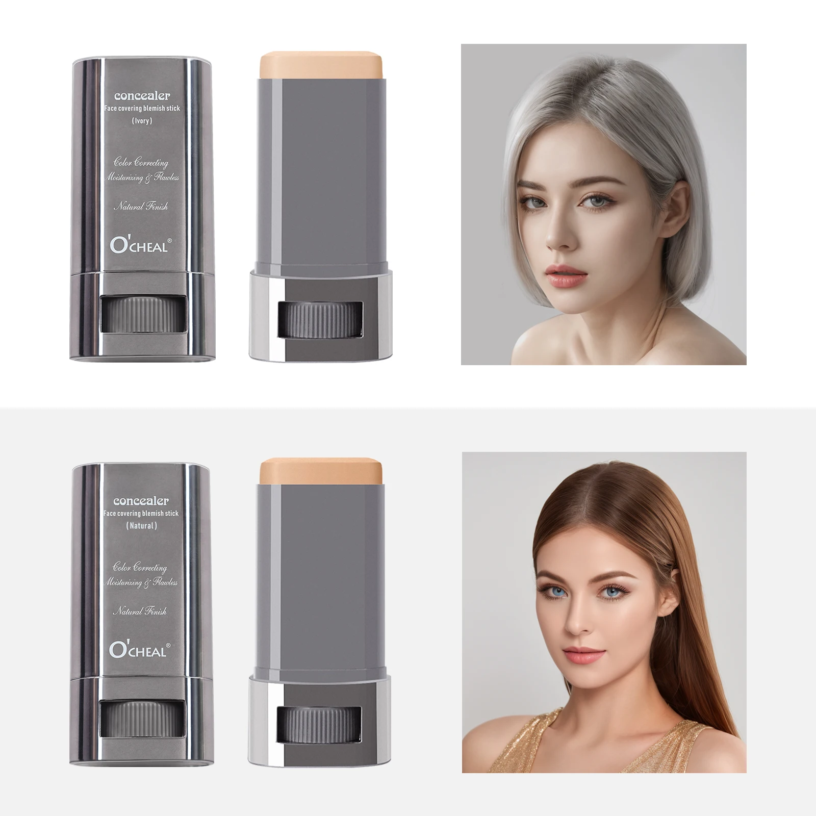 Liquid Foundation Effective Concealer Long-lasting Full Coverage Concealing Liquid Foundation Cream for Face Makeup Cosmetics