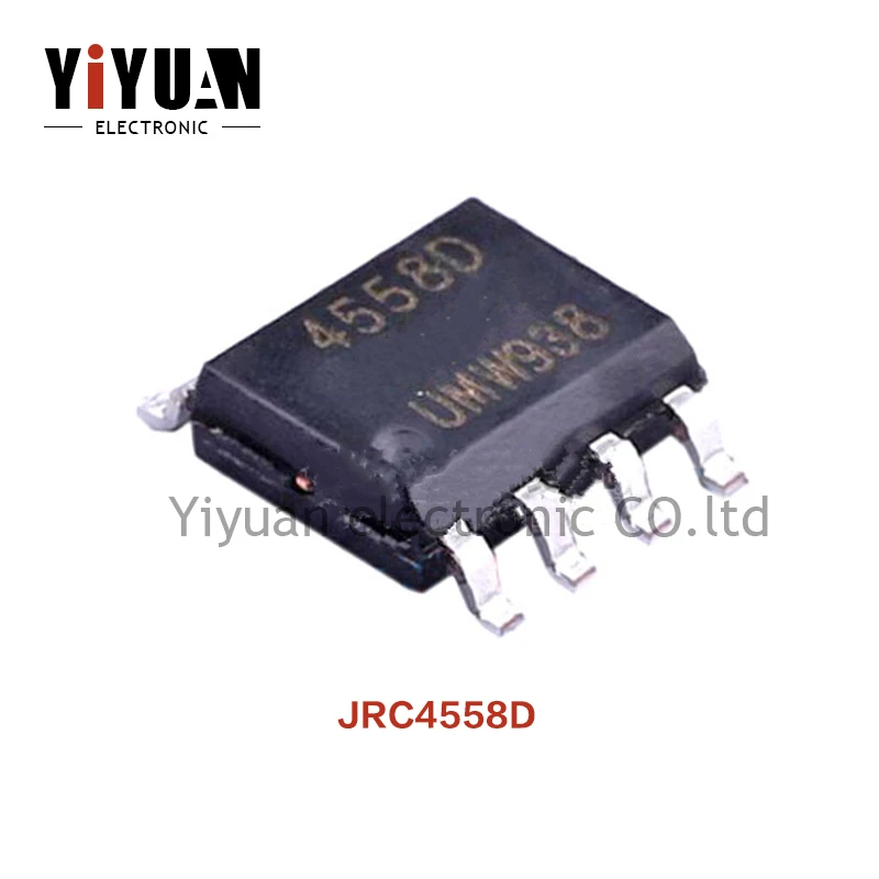 

20PCS NEW JRC4558D 4558D SOP8 Dual Operational Amplifier