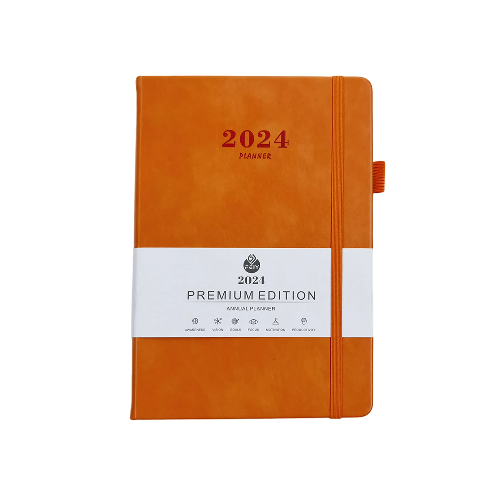 

2024 A5 Daily Planner Appointment Jan-Dec Schedule Organize Practical Student Teacher Personal Plan Hourly One Page Per Day