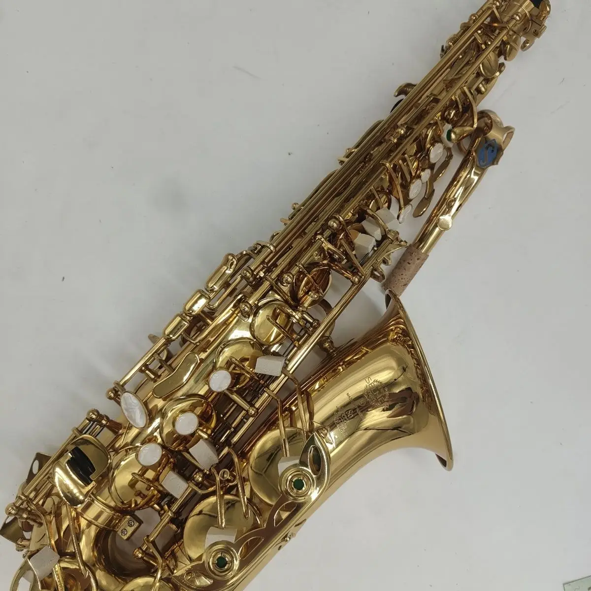 France 802 professional alto saxophone one-to-one structure model brass gold-plated shell button alto saxophone instrument