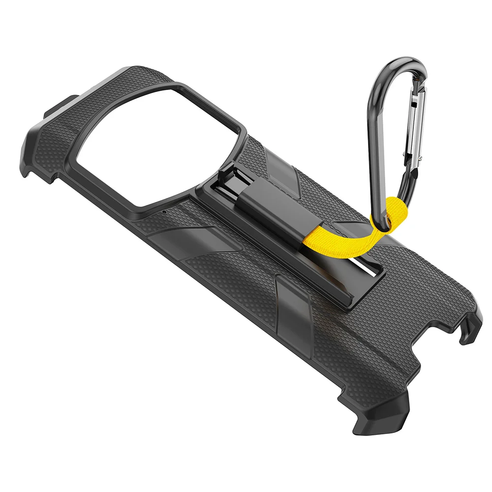 Rugged Protective Case with Multifunctional Back Clip and Carabiner