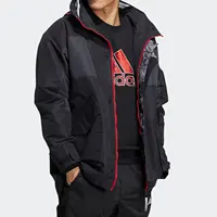 Veste à capuche chaude en polaire décontractée pour homme authentique Adidas HC0275 3