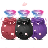 Rose-Sex-Spielzeug Vibator Spielzeug für Frauen Silikon Klitoris Sauger saugen Form Sexspielzeug Brustwarzen 10 Frequenz Klitoris Stimulator 2
