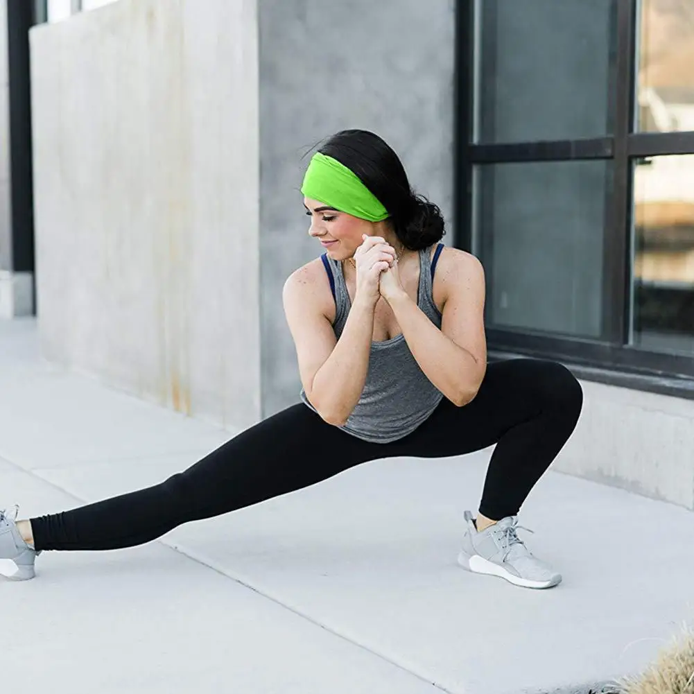 Sports Headbands Sweatbands Stay Dry Versatile Fitness Yoga Running Workouts For Men Women Yoga Hair Bands