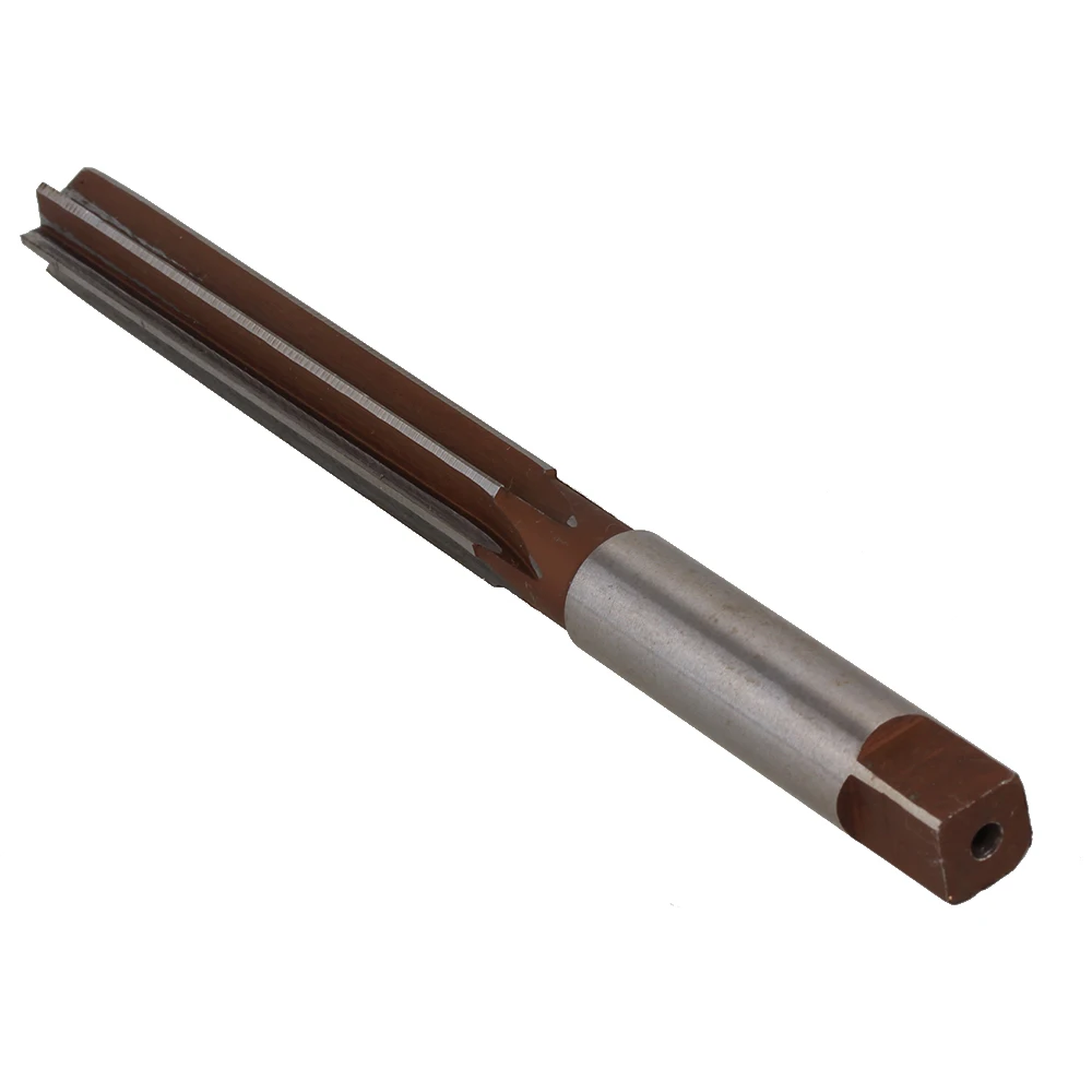 1PC 3-42mm Hand Reamer Precision HSS Straight-shank Engineering Tools (3/4/5/6/7/8/9/10/11/12/13/15/20/22/25/30m) 4