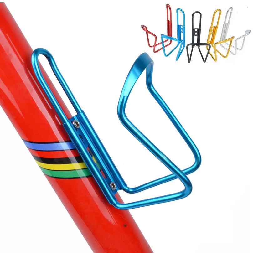 Aluminum Alloy Bike Cycling Bicycle Drink Water Bottle Rack Holder Mount Mountain Folding Bike Cage Bicycle Bottle Holder bicycle water bottle cage bicycle bottle holder water bottle holder