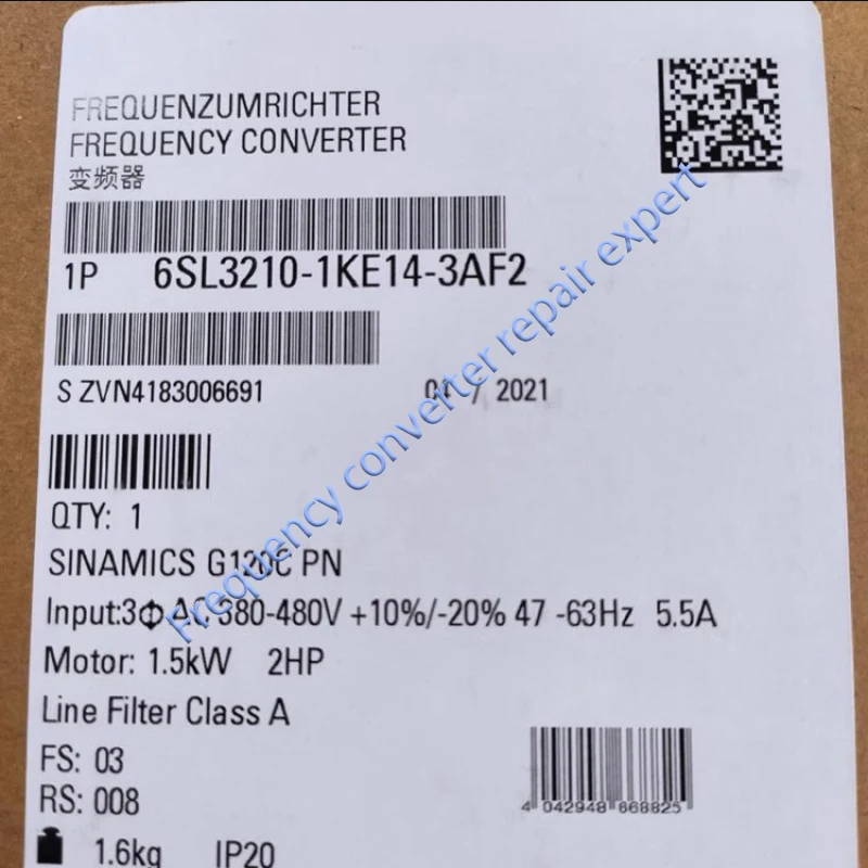 

G120C 6SL3210-1KE14-3AF2 G120C 6SL3210-1KE11-8AF2 Original Factory Agent, New Original