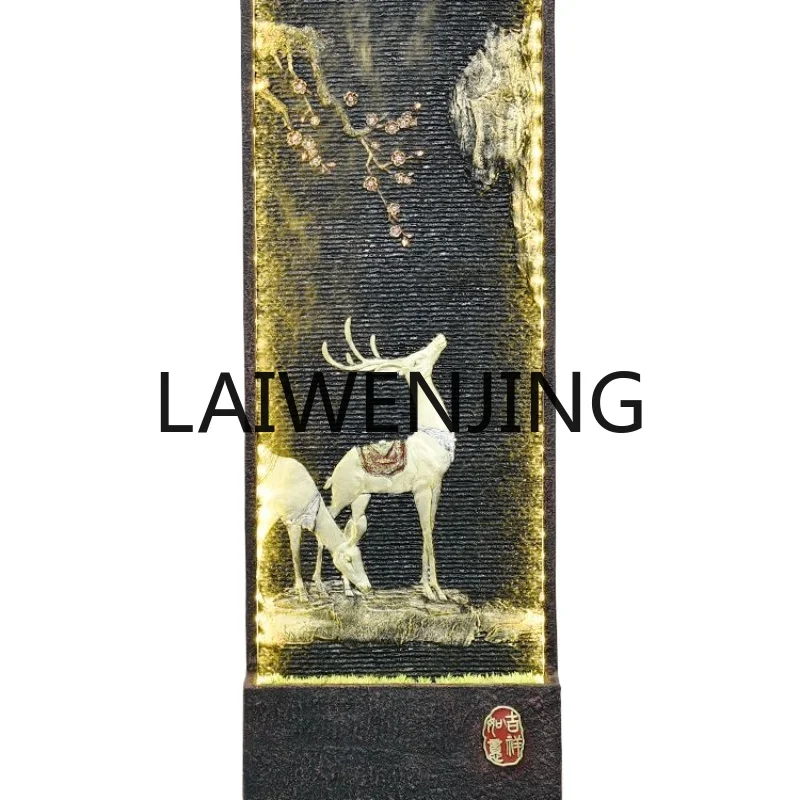 

RWJ Chinese Fortune Decoration Circulating Water Curtain Wall Floor Opening-up Ornaments