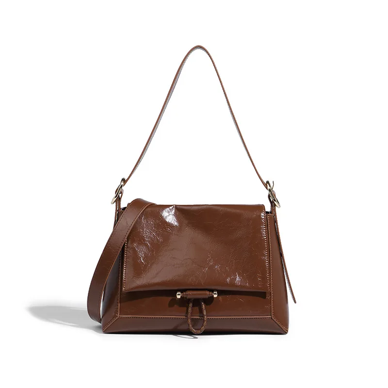 

Jonlily Women Shoulder Bags Retro Messenger Crossbody Bag Female Elegant Underarm Bag Casual Daybag Teens Purse -KG775