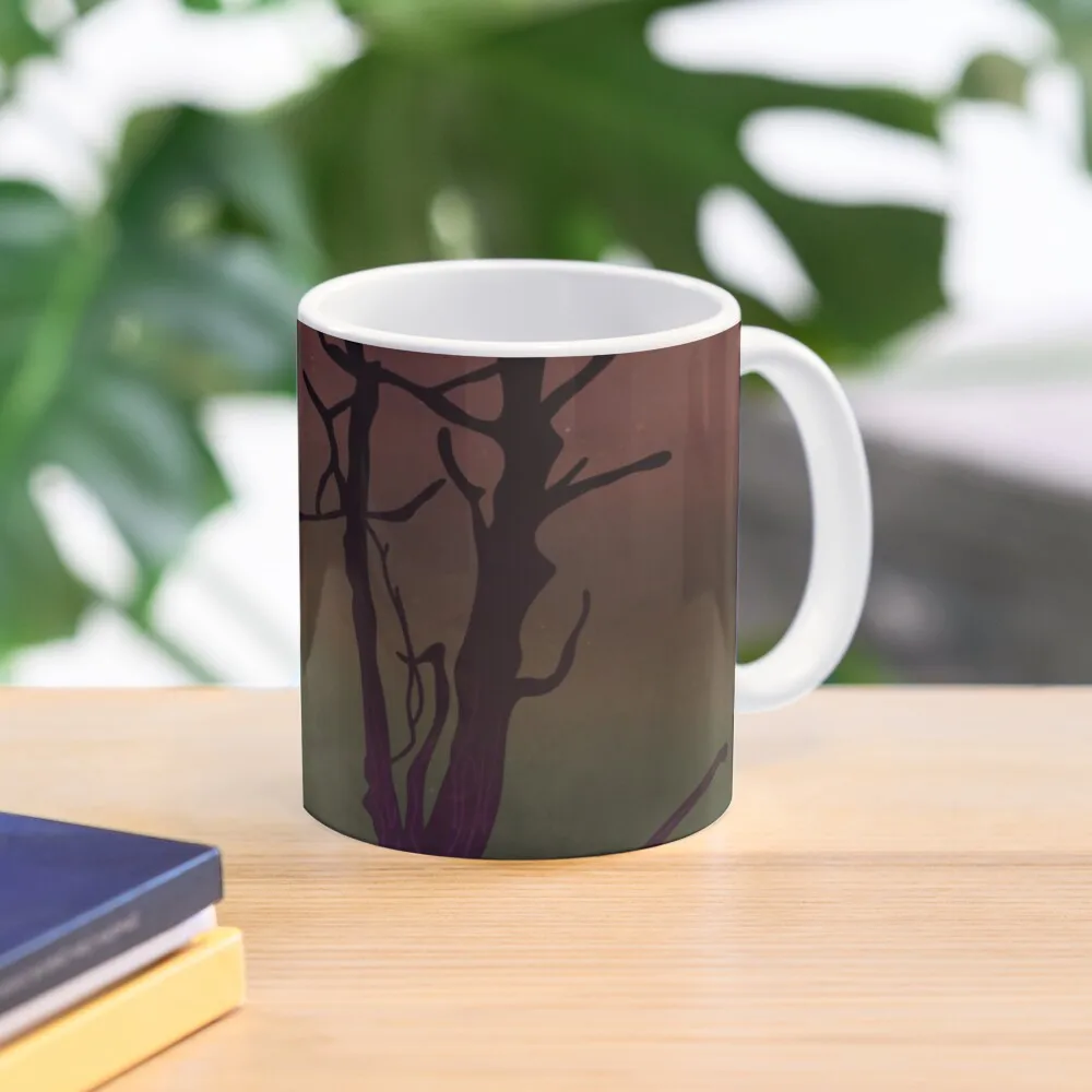 

Halloween Themed Dead Tree Coffee Mug Porcelain Cups Set Custom Cups Breakfast Cups Mug