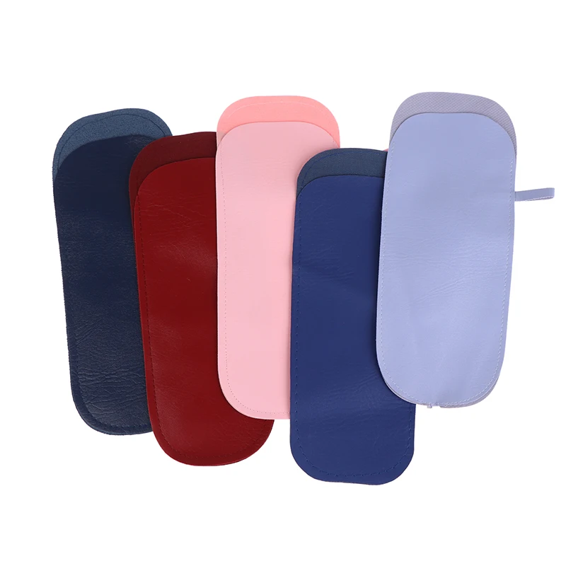 Vibrant PU Leather Waterproof Umbrella Sleeve - Portable Folding Umbrella Storage Case