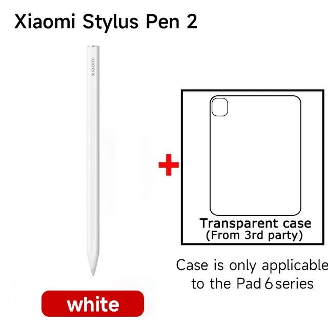 New Original Xiaomi Stylus Pen 2 Smart Pen For Xiaomi Pad 6 Pad 5 Pro  Tablet PC