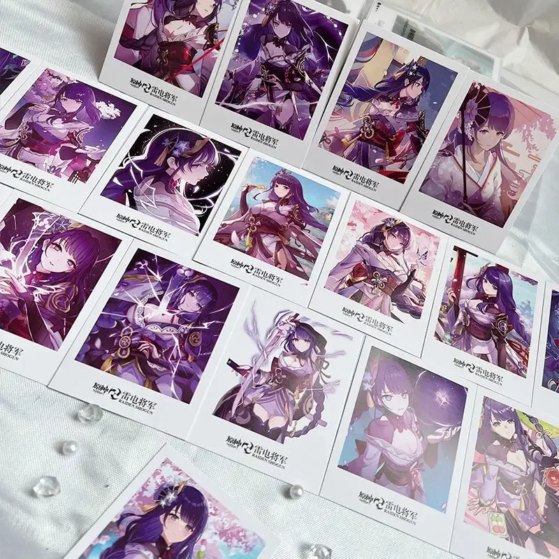40pcs/set LOMO Cards Beelzebul Bookmark Students Stationary Message Card Kawaii Anime Photocard Nahida Tartaglia Jewelry Giftes kpop photo cards photo cards comics photo cards manga photo cards mini greeting cards anime card bookmark