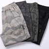 Summer Men's Elastic High Waisted Pockets Camouflage Straight Sweatpants Cargo Loose Vacation Printing Preppy Style Shorts 6
