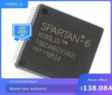 100% new original XC6SLX9-2TQG144C XC6SLX9 2TQG144C XC6SLX9-TQG144 XC6SLX9 144-LQFP
