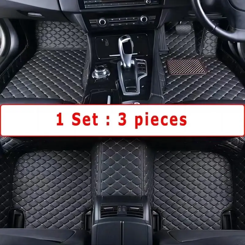 

RHD Car Floor Mats For Volvo V50 Custom Auto Parts Interior Waterproof anti fouling non-slip Artificial leather car floor mats