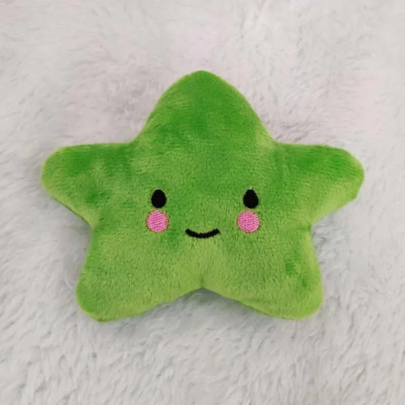 Jouet squeaky étoile en peluche pour chien jouet mignon_voghion.com