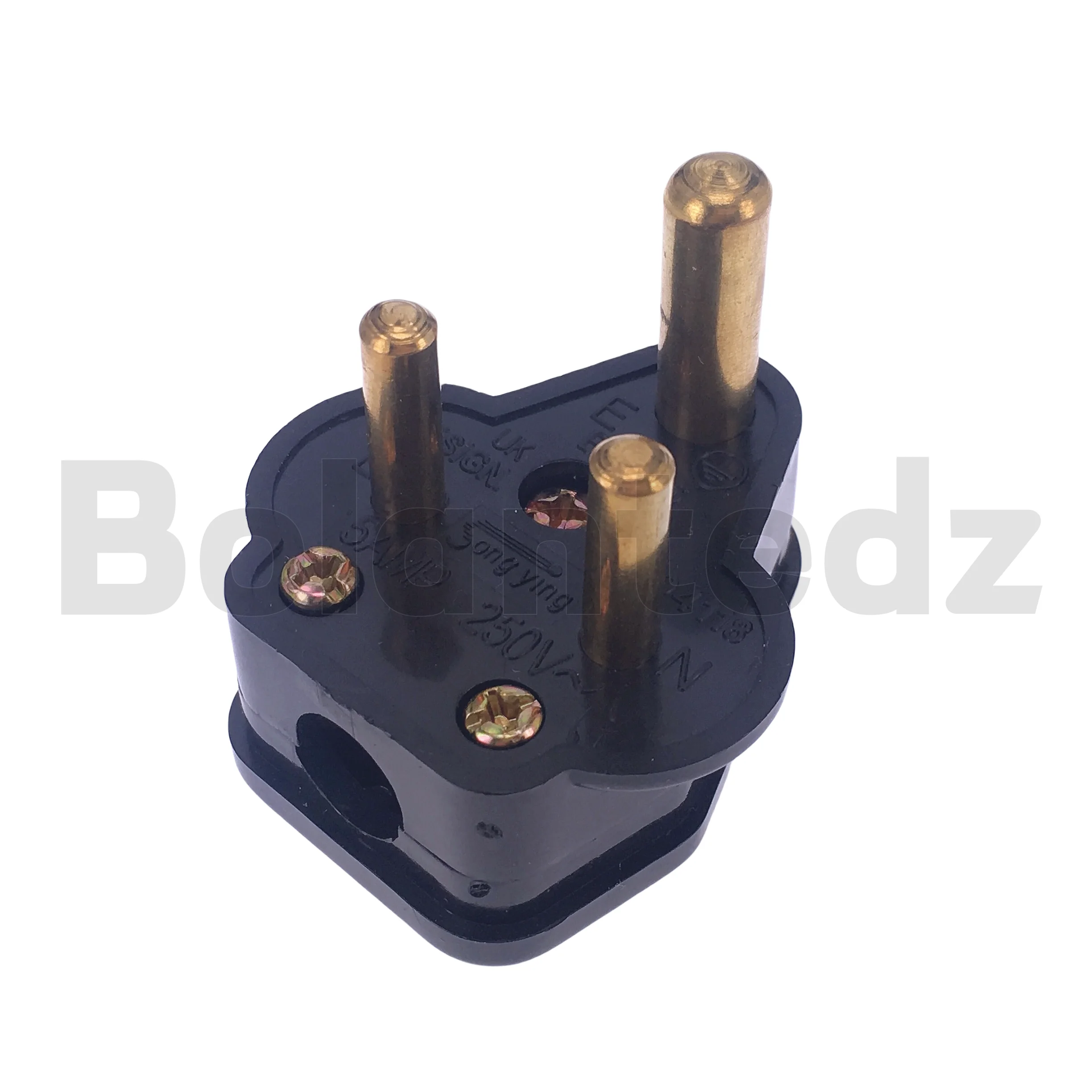 BS546 South Africa power cord plug AC250V 5A/15A round 3 pins removable cable Connector Detachable High power India wiring plug power cable power cord power extension plug