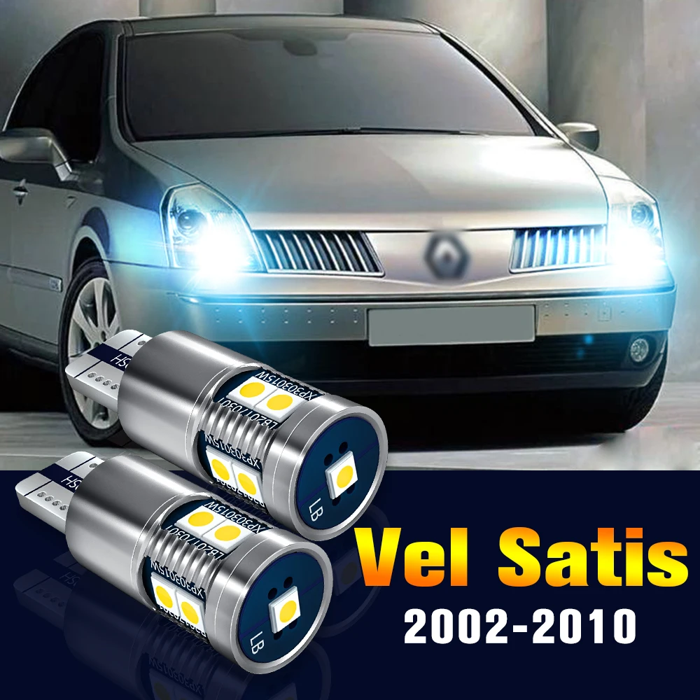 

2pcs LED Clearance Light Bulb Parking Lamp For Renault Vel Satis 2002-2010 2003 2004 2005 2006 2007 2008 2009 Accessories