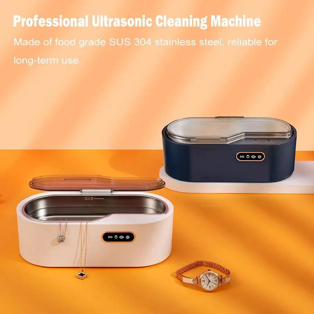 

Portable Jewelry Cleaner Eyeglasses Cleaner 450ml Professional Ultrasonic Cleaning Machine For Eyeglasses Jewelry Rings Necklace