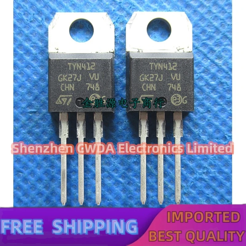 

10 шт.-20 шт. TYN412 TYN412RG 12A/400V TO-220 новый импортный оригинальный Лучшее качество