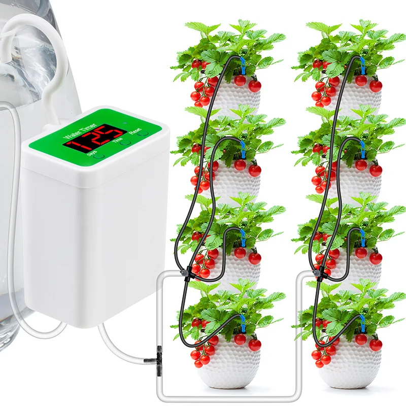 Sprinkler Irrigation Drip Timer Automatic Water Drip Pot Plant Spraying for Garden Cultivation