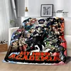 My Hero Academia Cartoon printed blanket Warm Flannel Blankets Soft and Comfortable blanket Home Travel Blanket Birthday Gift 6