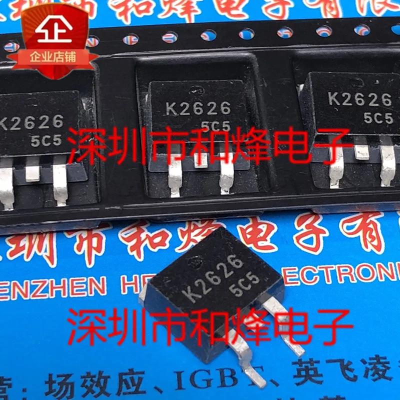 

30 шт. Оригинальный Новый K2626 2SK2626 TO-263 600V 5A