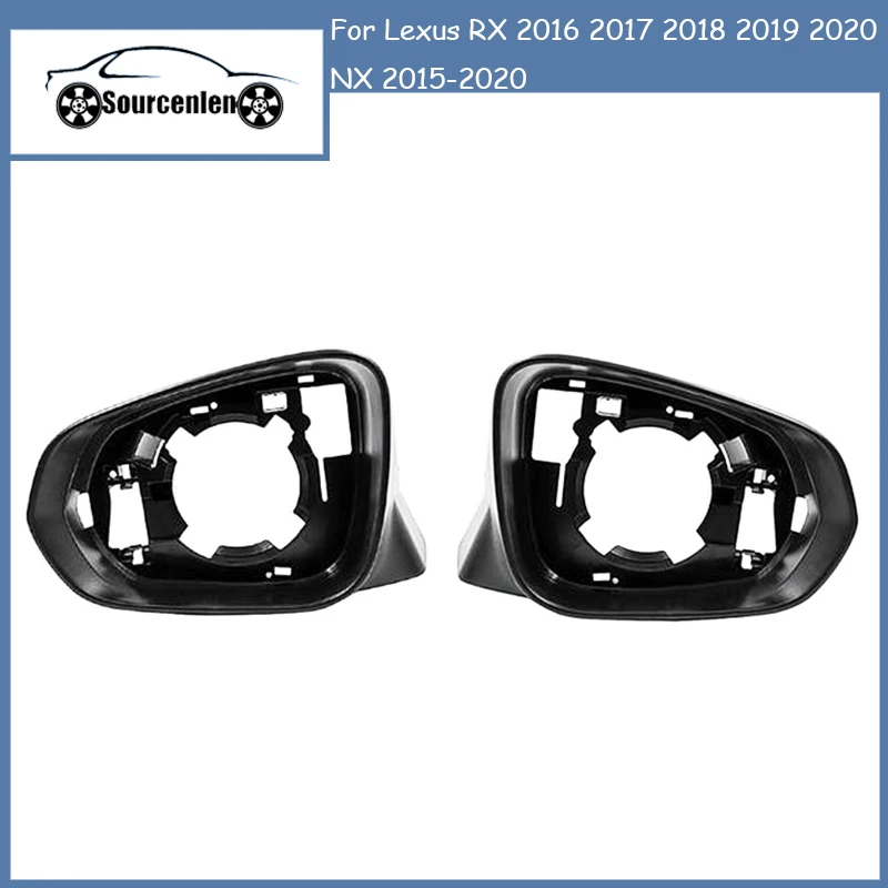 

Left Right Side Wing Mirror Housing Trim Frame For Lexus RX 2016 2017 2018 2019 2020 NX 2015-2020
